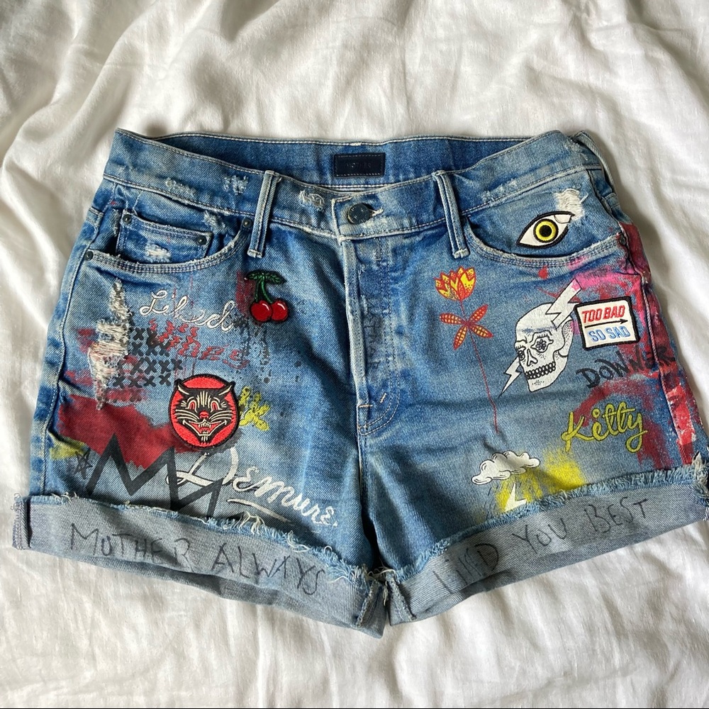 Mother Denim Jean Shorts Vintage- 28